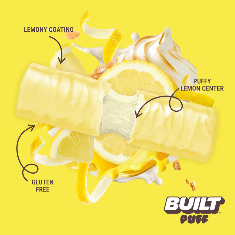 BUILT Lemon Meringue Pie Puff 12 Pack photo 2