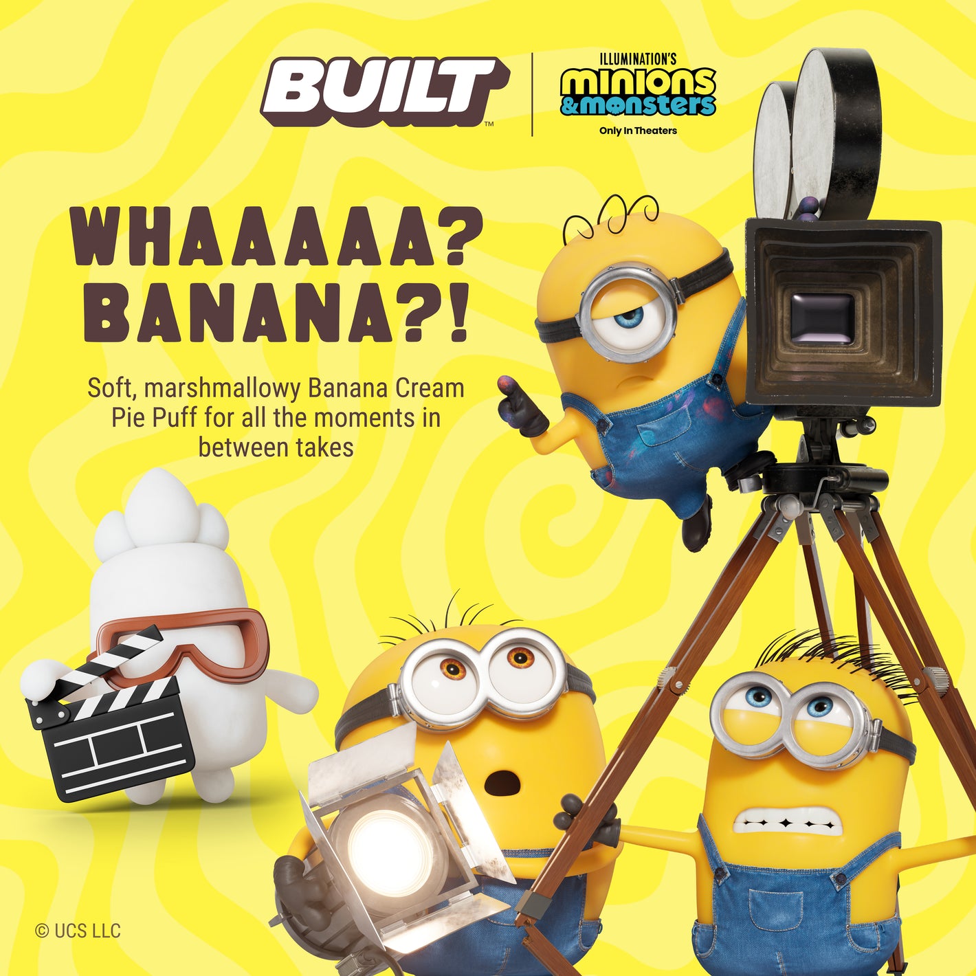 Minions and Monsters Banana Cream Pie
