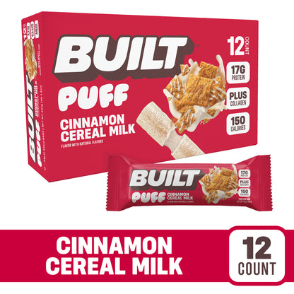 Cinnamon Cereal Milk Puff