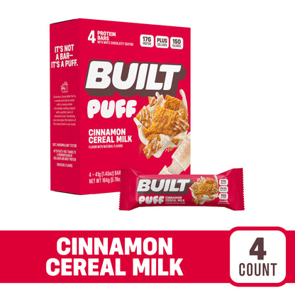 Cinnamon Cereal Milk Puff - 4ct
