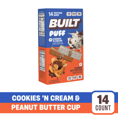 Variety Pack: Cookies 'N Cream + Peanut Butter Cup