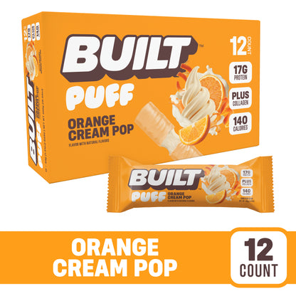 Orange Cream Pop Puff