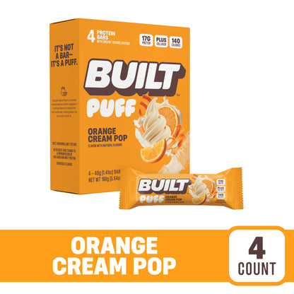 Orange Cream Pop Puff - 4ct