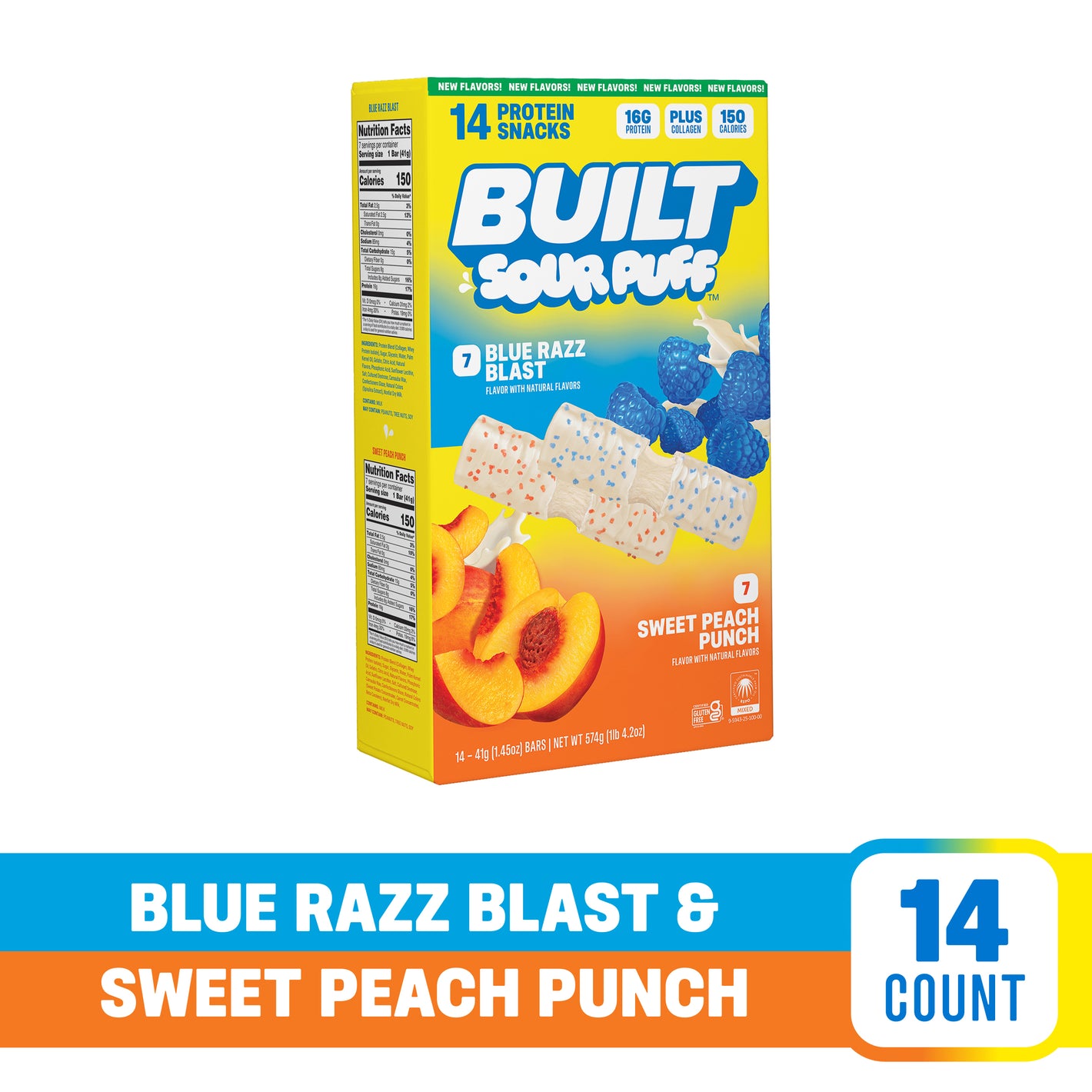 Variety Pack: Blue Razz Blast + Sweet Peach Punch