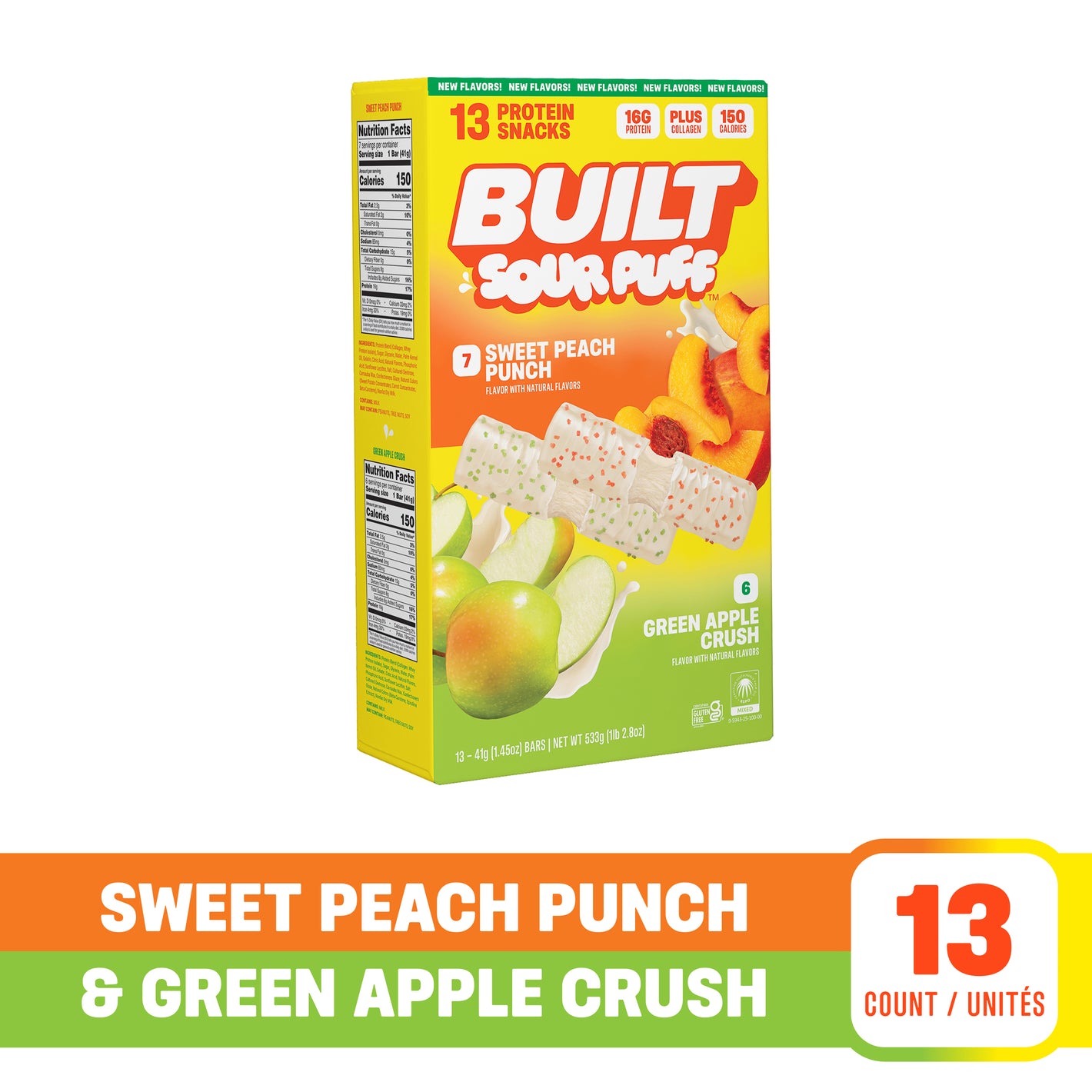 Variety Pack: Sweet Peach Punch + Green Apple Crush