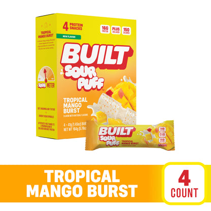 Built BUILT Sour Puff Tropical Mango Burst — product image