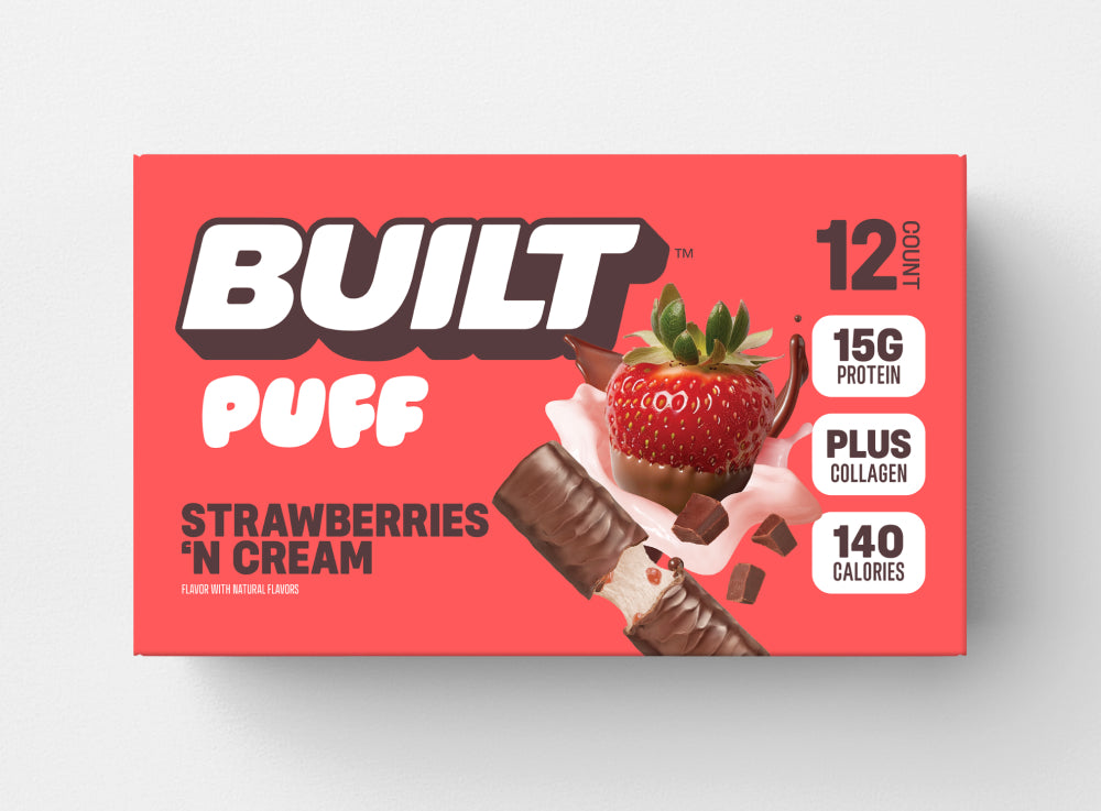 Built Bar Shop BUILT Puff Bars | Protein Puffs | BUILT
