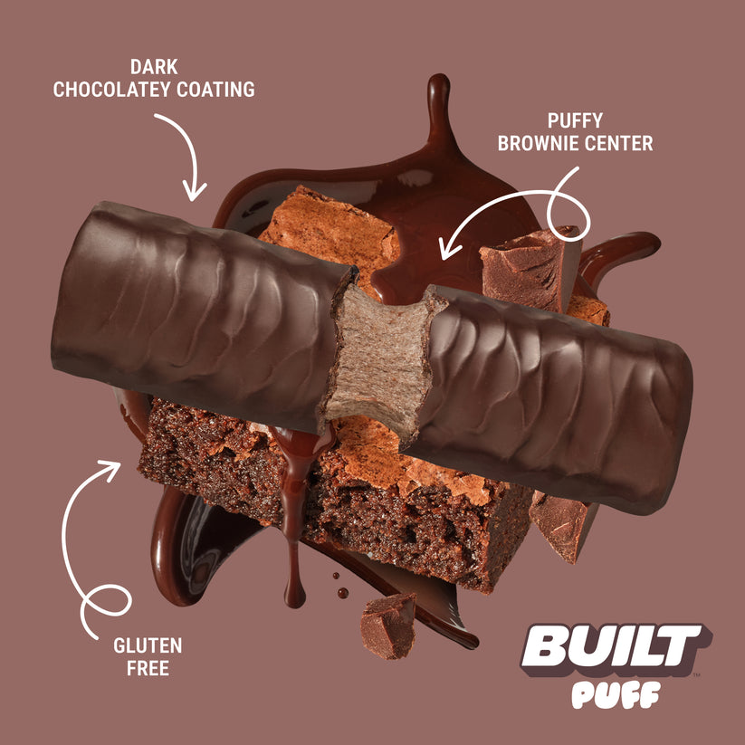 BUILT Brownie Batter Puff 12 Pack photo 2