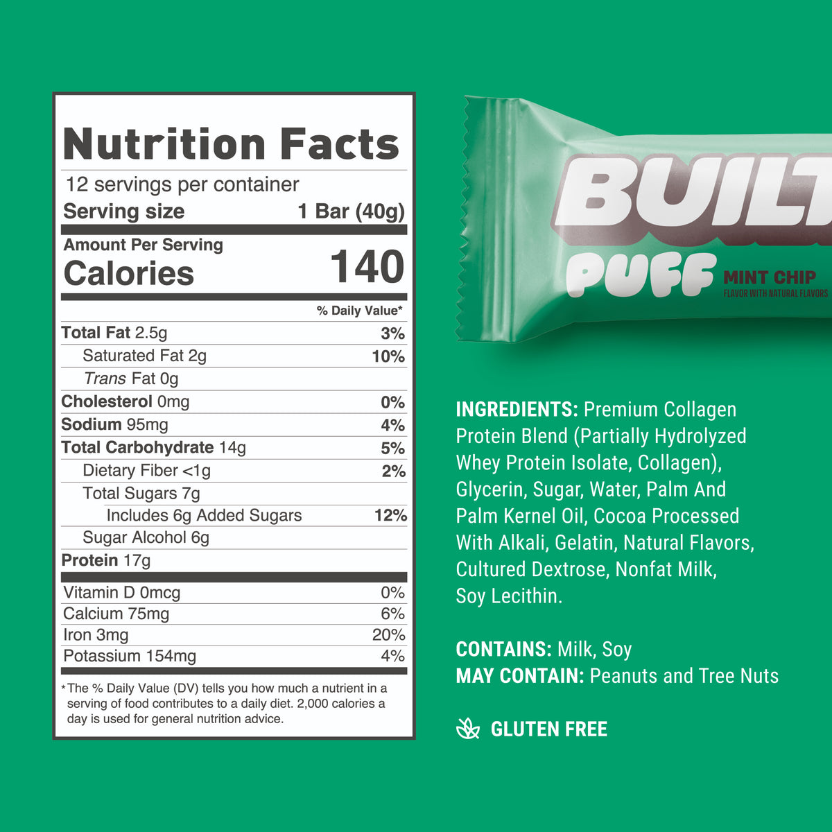 Java Mint Puffs Mint Chip Puff